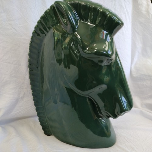 1960 harris pottery horse head - 1960,