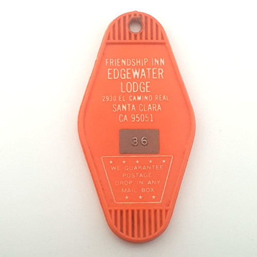 Vintage hotel keyring - vintage,