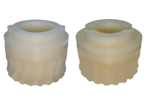 Pair gears nylon for dough - pair,
