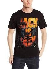 Adult Black Action Drama CTU TV Show 24 Jack is Back Bauer Photo T-Shirt Tee