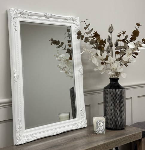 50x70cm white solid - white, wood
