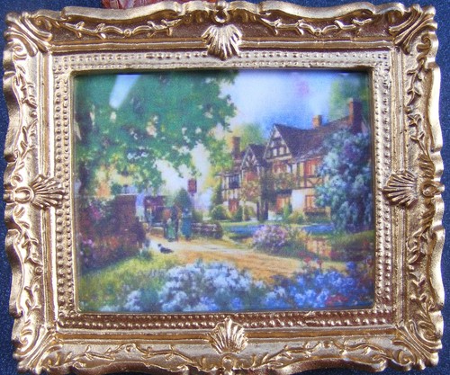 Dolls house victorian garden - house,