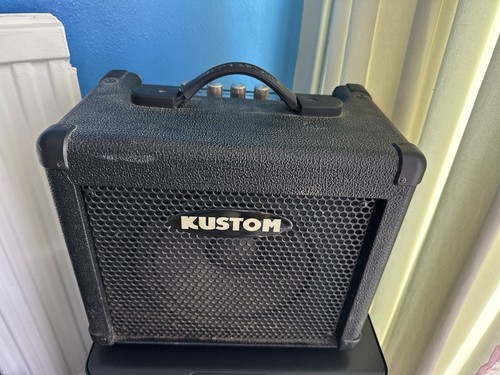 Kustom kba 10x bass guitar - kba, amp
