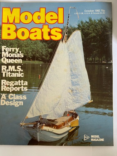 Model boats october - model, 1982