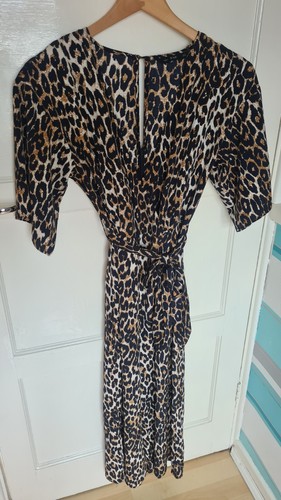 Animal print jumpsuit size8 - animal,