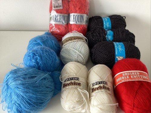 Bundle mixed wools yarns - mixed,