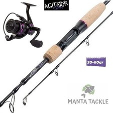Wychwood Agitator 6ft Travel Lure Rod LR-S Compact + Series 2 3000 Reel