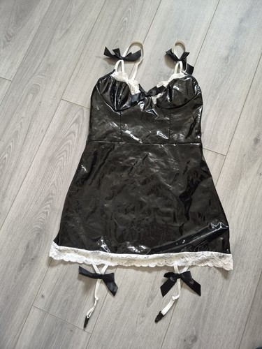Bnwot black ivory pvc - bnwot,