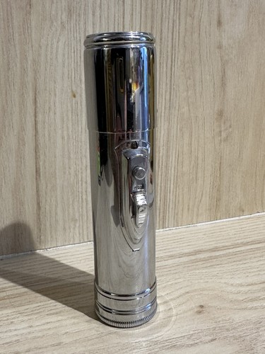 Vintage chrome torch - g.e.c.,