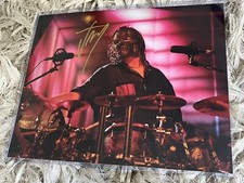 Jay Weinberg Slipknot Drummer Signed Photograph Autograph 