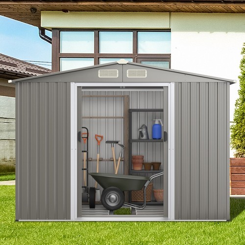 8x6ft outdoor storage shed - outdoor,