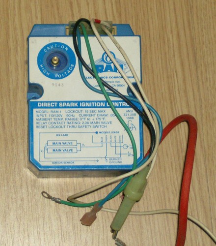 Nos gas ignition control - nos, dsi