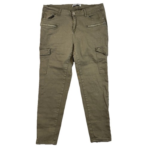 Sandpiper cargo zipper pants - zipper,