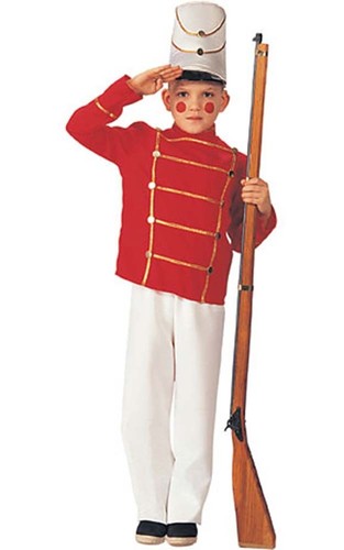 Child boys wooden toy - wooden, soldier