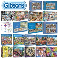 Gibsons Quality Jigsaw Puzzle Selection 500 and 1000 Pieces Brand New 