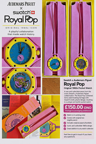 Audemars piguet swatch royal - audemars, x