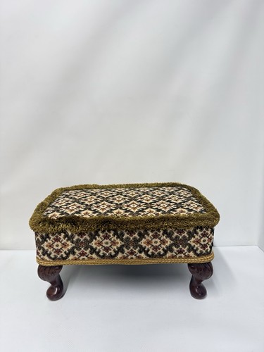 Sherborne tapestry footstool - tapestry,