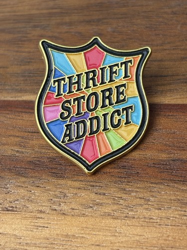 Thrift store addict - store, enamel