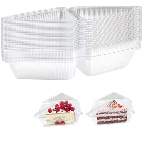 Clear individual cake slice - cake,