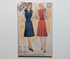 Vintage 1940s sewing pattern |