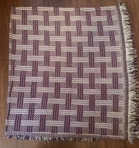 Vintage white purple check - vintage,