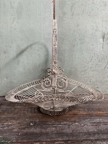 Vintage french wrought iron - wrought,