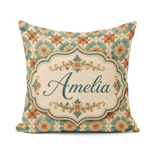 Cushion throw pillow - pillow, vintage