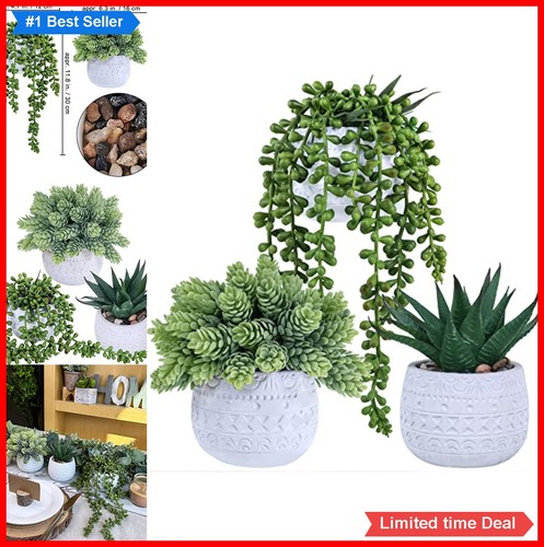 Artificial potted succulent - artificial,