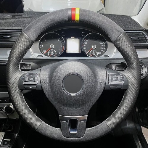 Alcantera steering wheel cover - alcantera,