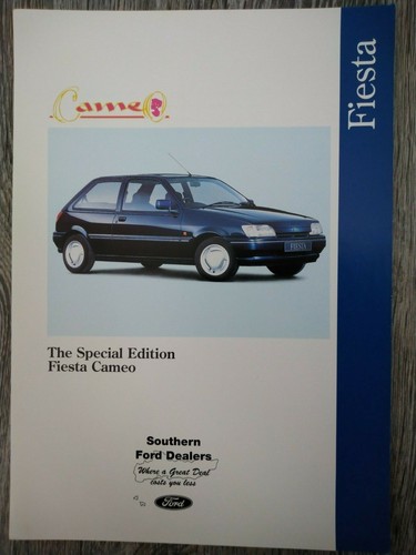 Ford fiesta mk3 cameo summer - ford,