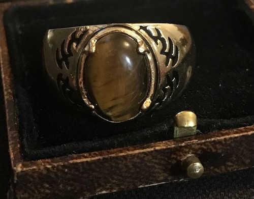 Vintage style natural tiger - style,