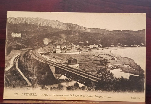Old postcard esterel - old,