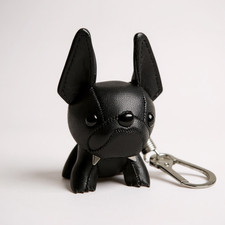 Leather french bulldog - leather,