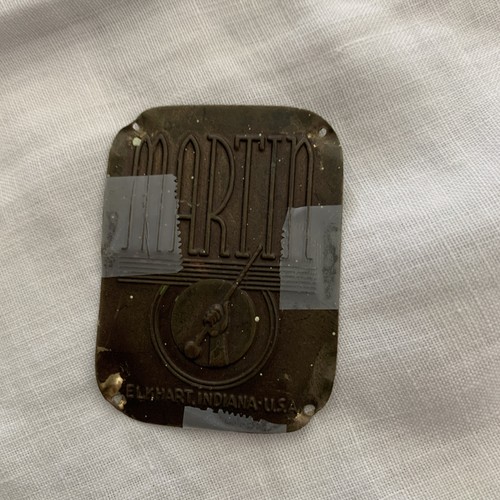 Vintage martin committee badge - vintage,
