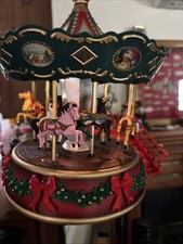 Mini Christmas Carousel With