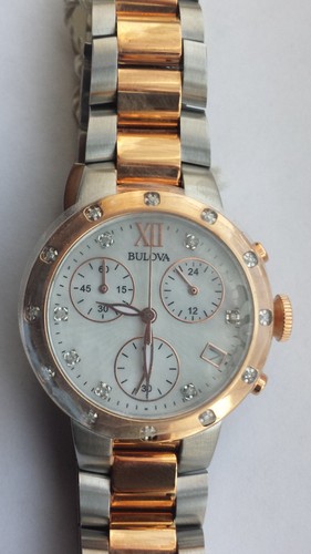 Bulova 98w210 womens diamonds - 98w210,
