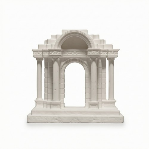 Roman arch with columns - arch,