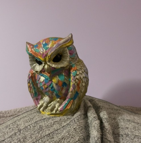 Barn owl statue - statue, outdoor