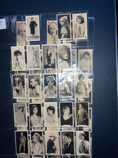 cigarette cards cinema stars 44/50 B.A.T 1920s