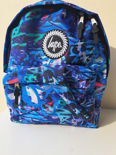 Hype backpack bag blue - backpack,
