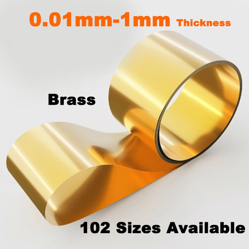 01mm 1mm thickness brass - 1mm,