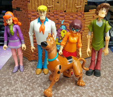 Scooby Doo Shaggy velma fred daphne action toy Figure Bundle Hanna whole gang