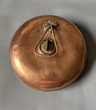 Round Antique Vintage Copper