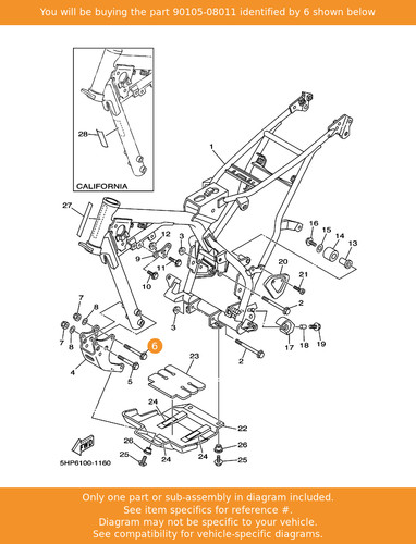 Yamaha bolt flange - bolt,,