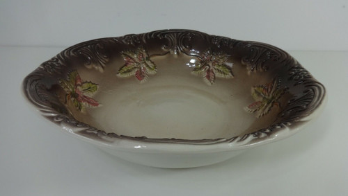 Giant bowl antique majolica - giant,