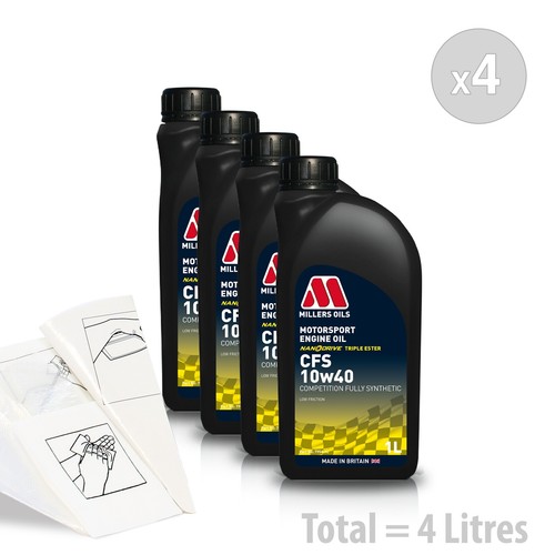 Car engine oil service kit - oil,