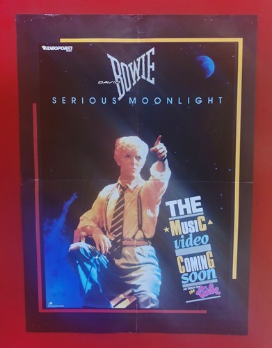 David bowie poster - david, serious