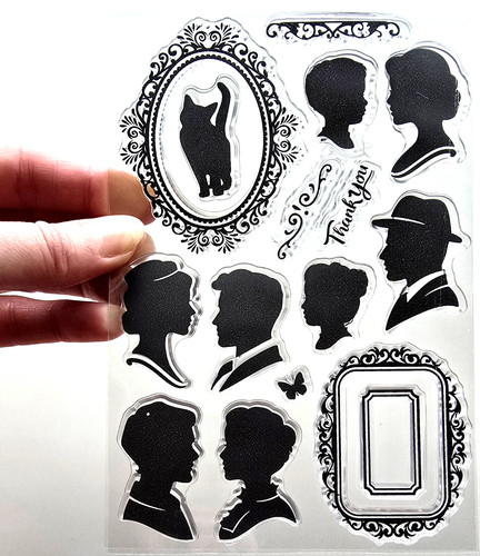 Clear stamps silhouette - silhouette, cameo