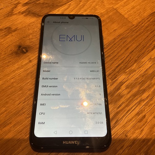Huawei blue bar style - blue,