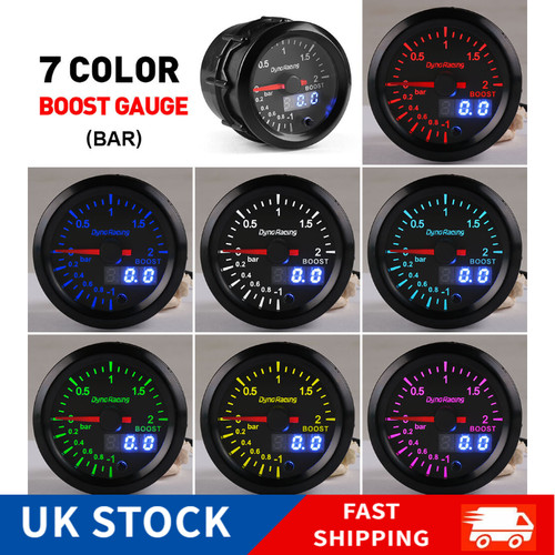 52mm color led digital - 52mm,